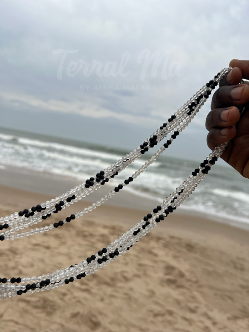 AJII FAH - Silver & Black